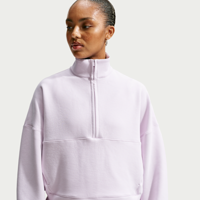 Nike 24.7 ImpossiblySoft Women's Dri-FIT Oversized 1/2-Zip Top